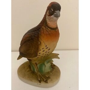 Lefton By Bob White Quail Porcelain‎ Figurine Vintage Decor